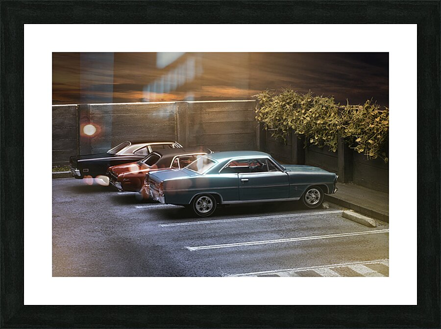 Automotive Treasures Picture Frame print