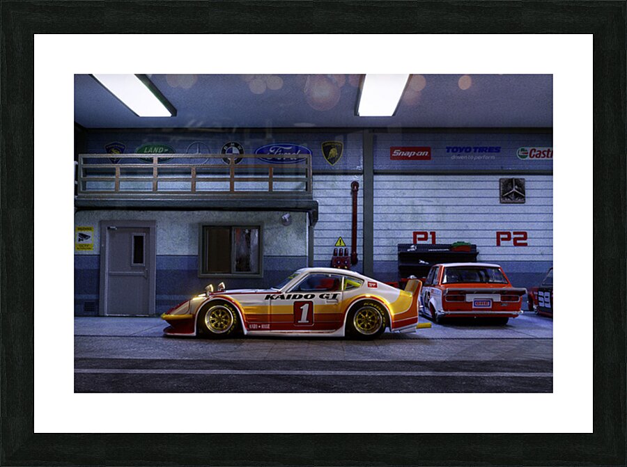 Garage Life Picture Frame print
