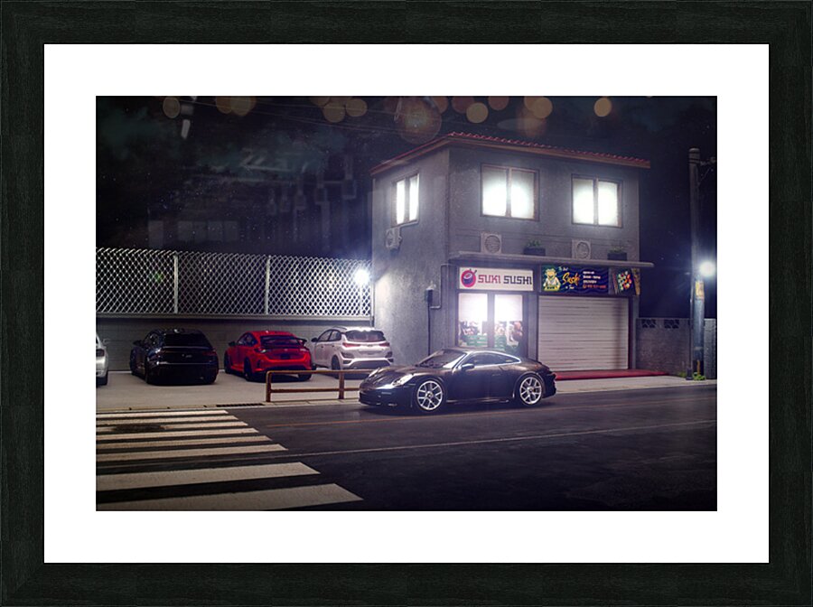 Midnight Rendezvous Picture Frame print