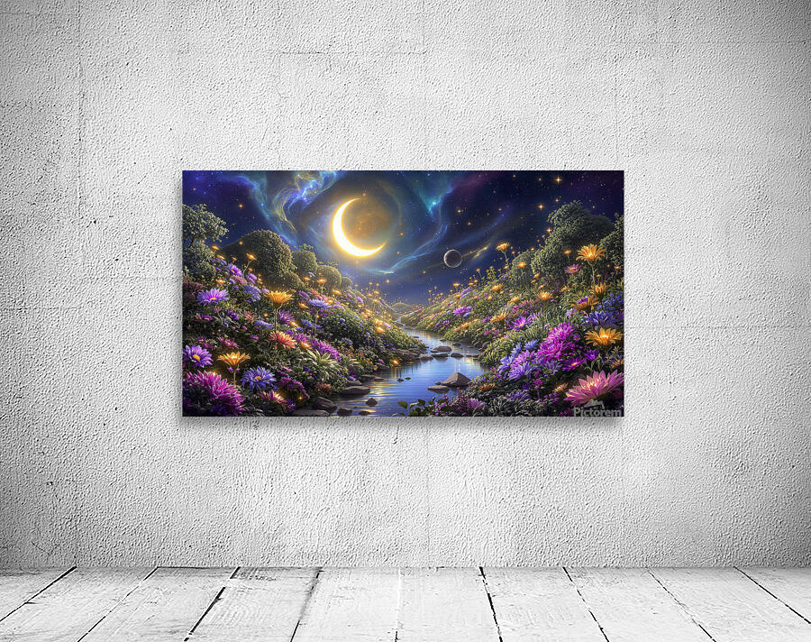 Celestial Garden in Space7 Wall Preview