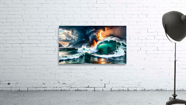 Oceans Rage Wall Preview