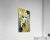 cubism abstract portrait Acrylic Print