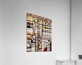 abstract stone pattern Acrylic Print