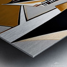 abstract geomatric art Metal print