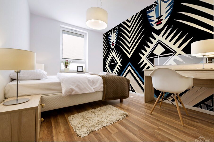 pattern abstract Mural print