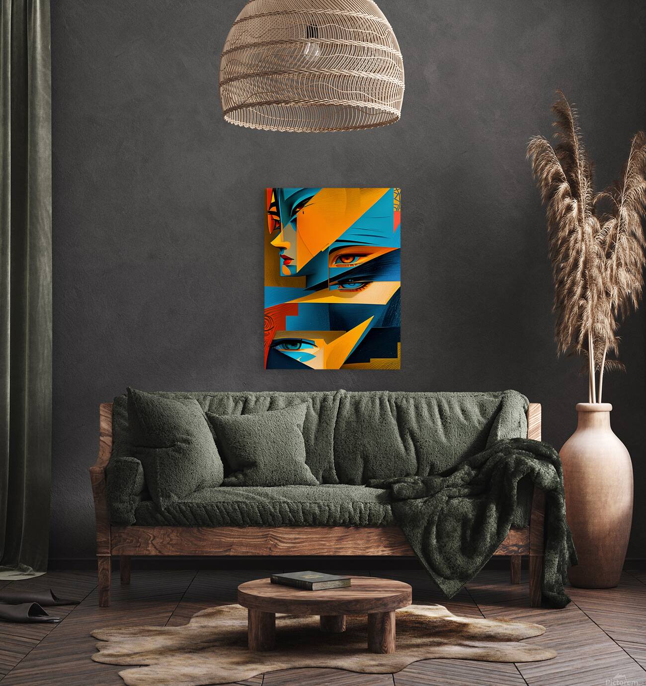 ceometrical abstract Reproduction