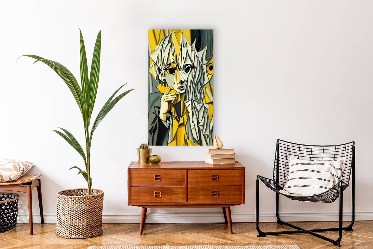 cubism abstract portrait Reproduction