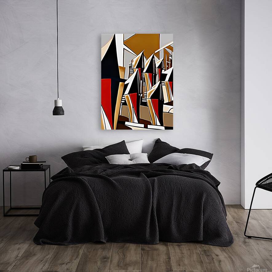 abstract geomatric art Reproduction