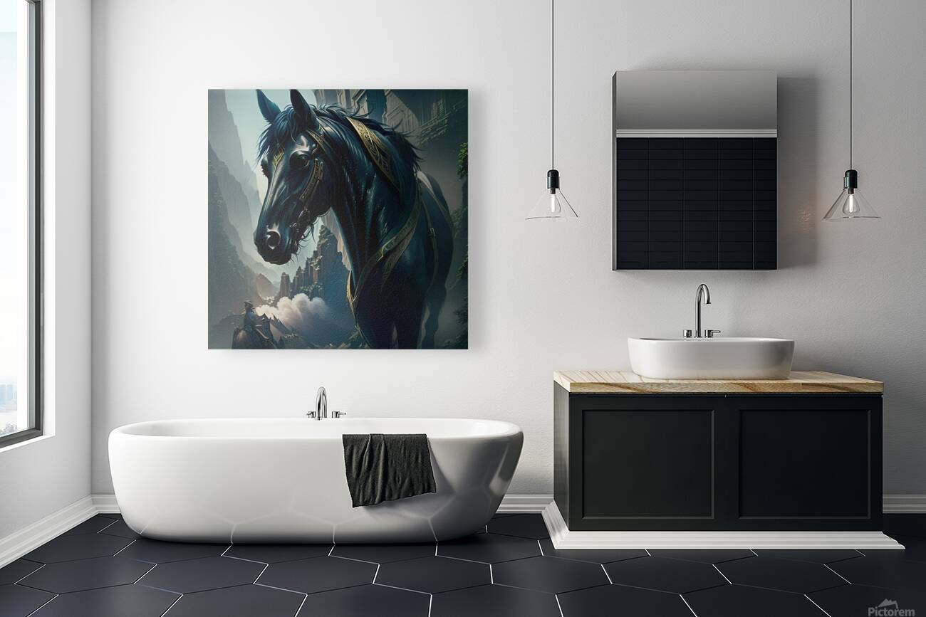 Majestic Black Beauty Reproduction