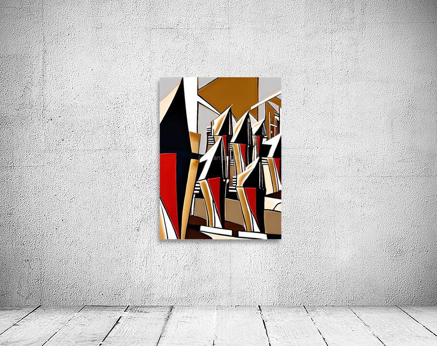 abstract geomatric art Wall Preview