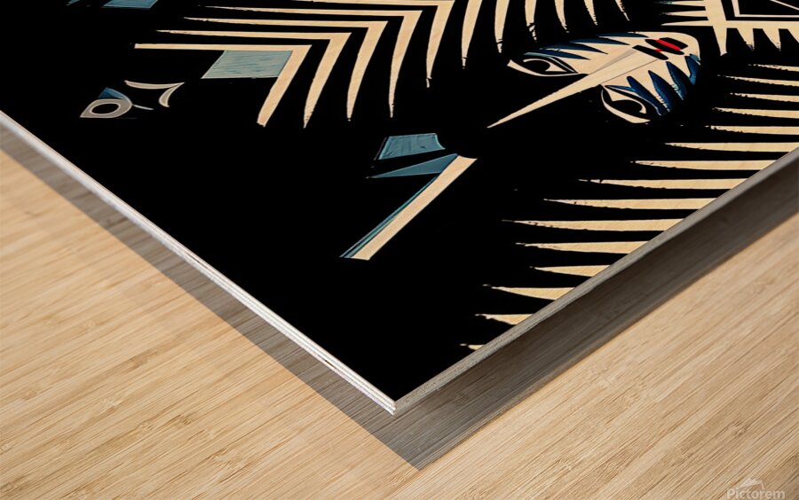 pattern abstract Wood print