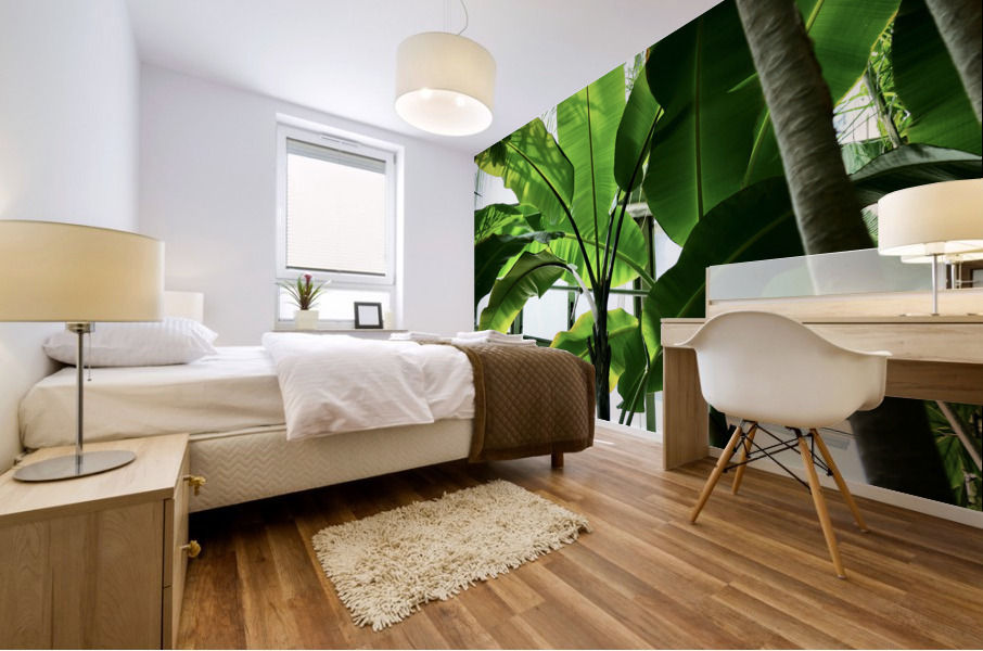 Green Shade Mural print