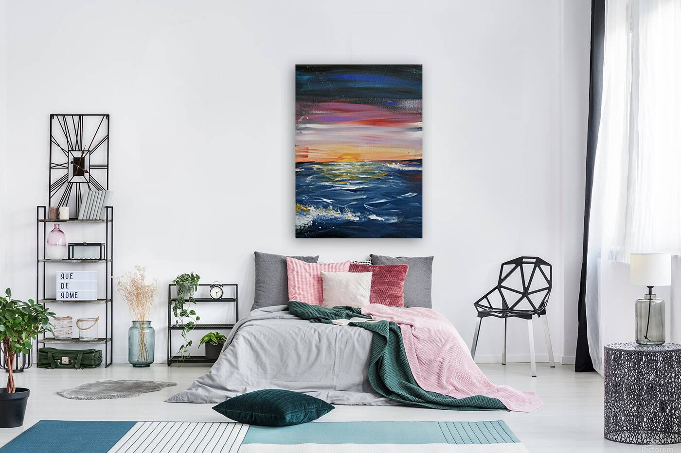 Sunset at Sea Reproduction