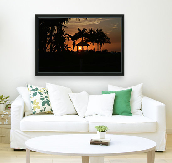 Tropic Sunset III Reproduction