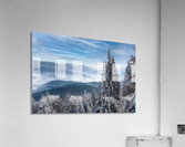 Fabulous winter panorama Acrylic Print