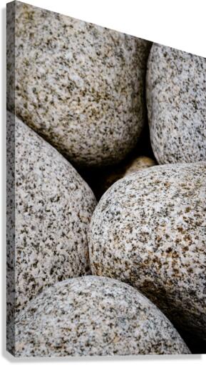 Granite stones background Canvas Print
