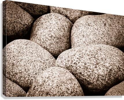 Granite stones background Canvas Print