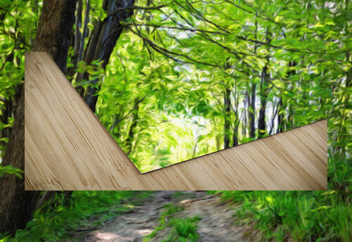 Summer forest and trees AS Photography puzzle