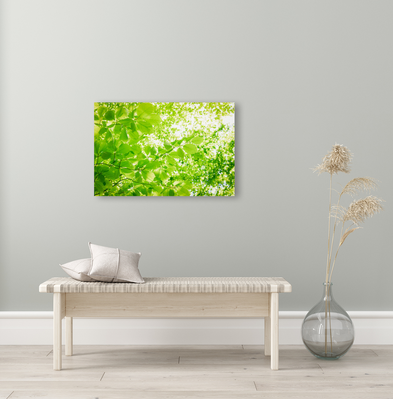 Abstract greenery background Reproduction