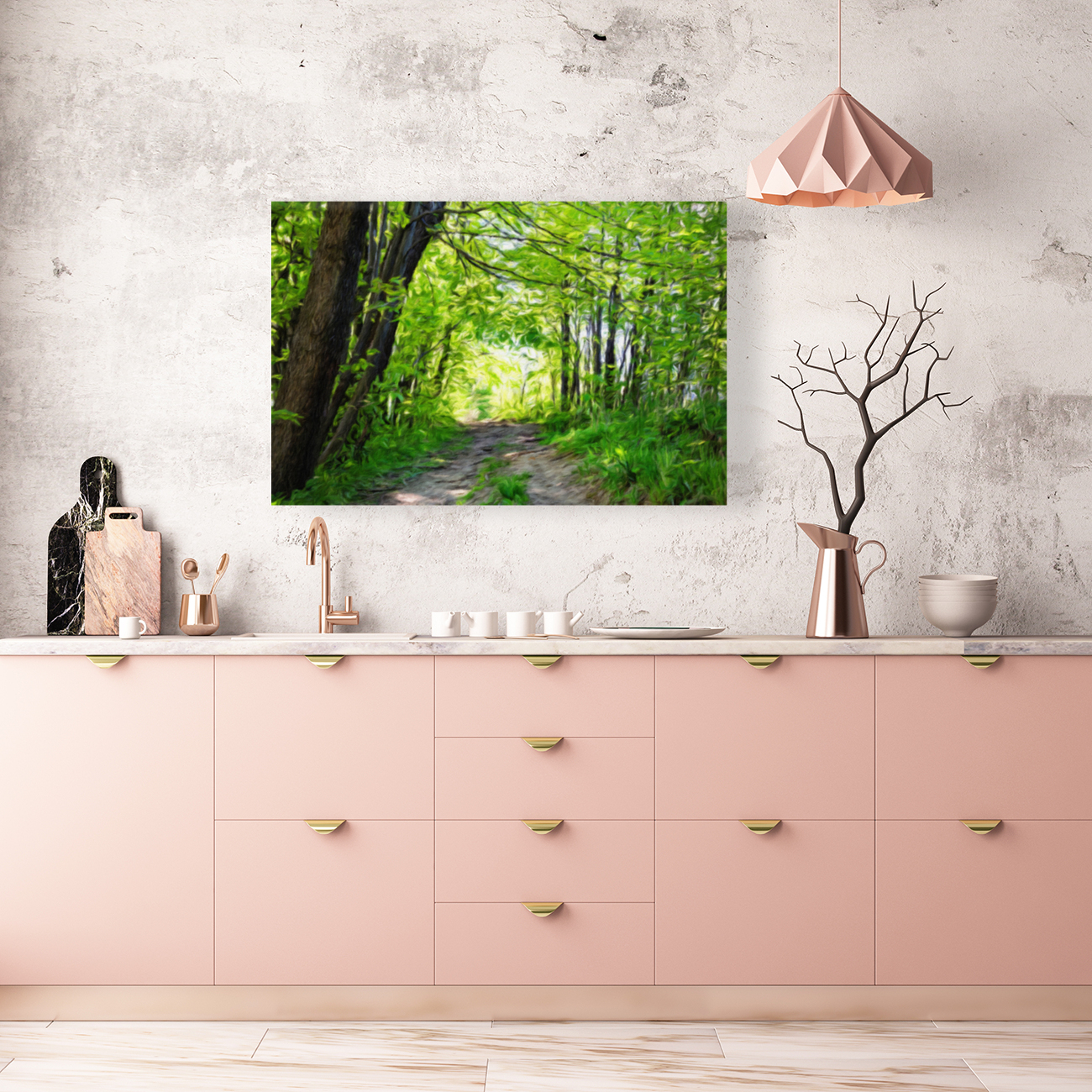 Summer forest and trees Reproduction