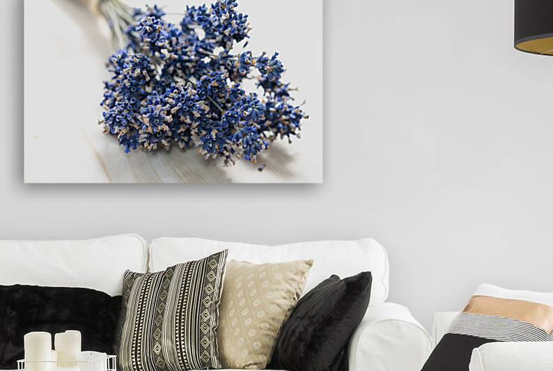 Bouquet of dried lavender by AS Photography