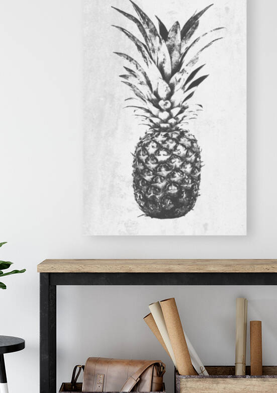 Trendy pineapple fruit decoration  by AS Photography