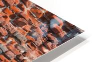Old brick wall background HD Metal print