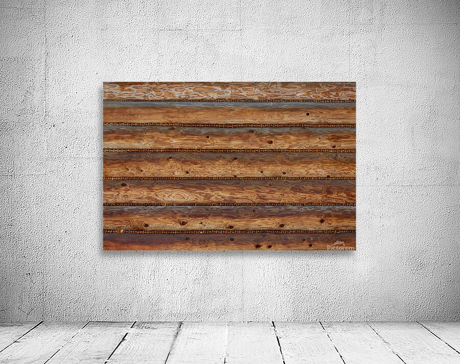 Old log house wall Wall Preview