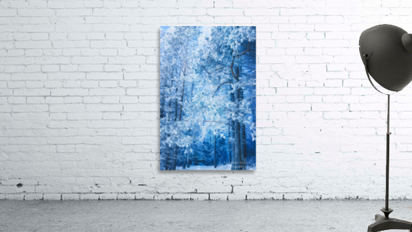 Beautiful winter forest Wall Preview