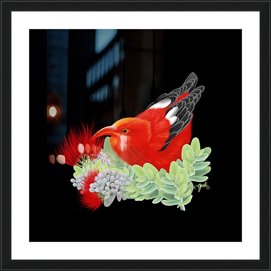 Interconnectedness Picture Frame print