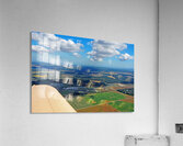Looking Down over Delmarva Acrylic Print