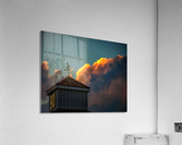 Roxanna 90 Windvane Clouds Acrylic Print