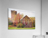 Decaying Red Barn Acrylic Print
