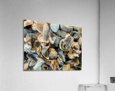 Beachcombing Shells Hodgepodge Acrylic Print