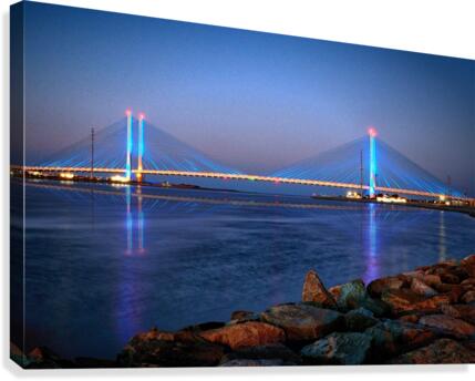 Indian River Bridge Twilight Reflection