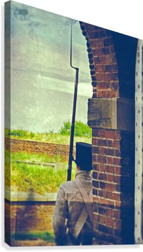Fort McHenry Sentry Old Camera