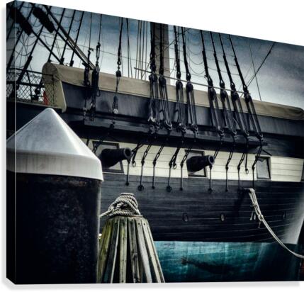 USS Constellation in Baltimores Inner Harbor