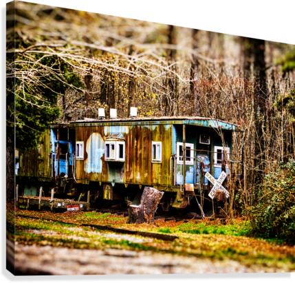Roxana Derelect Caboose 