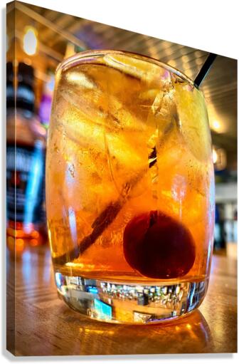 Smoky Old Fashioned Cocktail