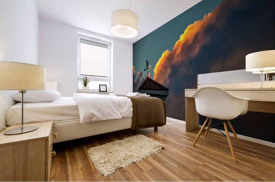 Roxanna 90 Windvane Clouds Mural print