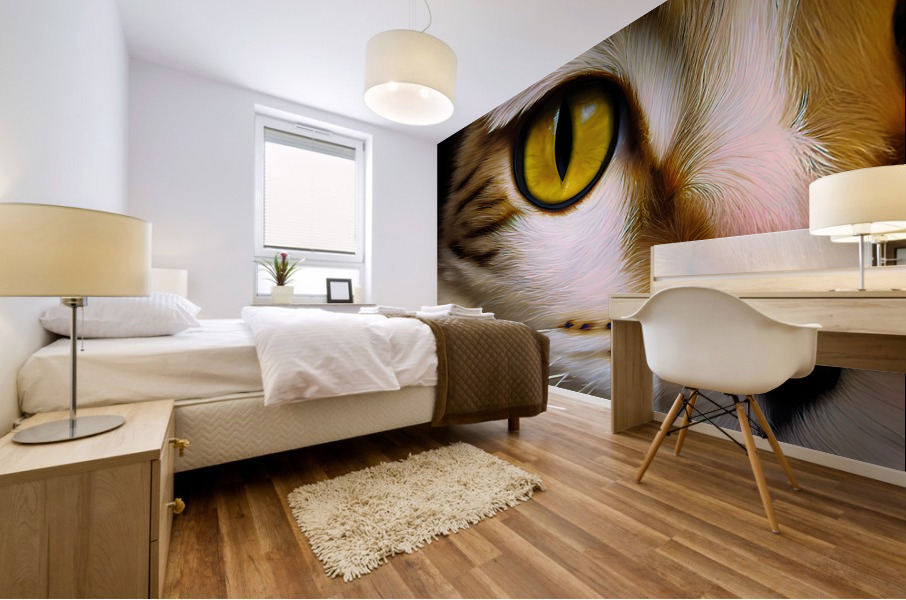 Cats Eye Mural print