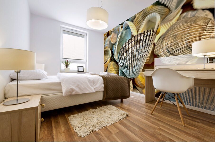 Dark Ark Seashell Mural print