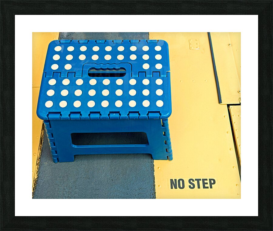 Step No Step Picture Frame print