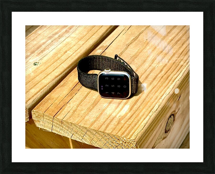 Watch Your Step Picture Frame print