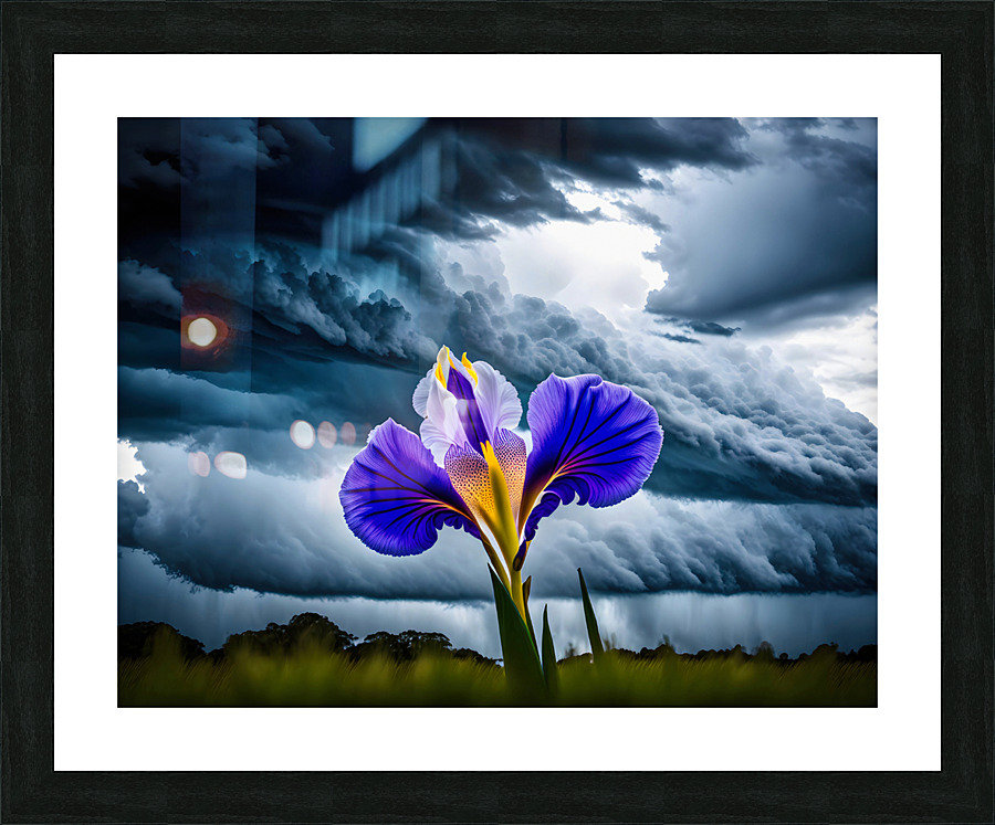 I Am Not Afraid Picture Frame print