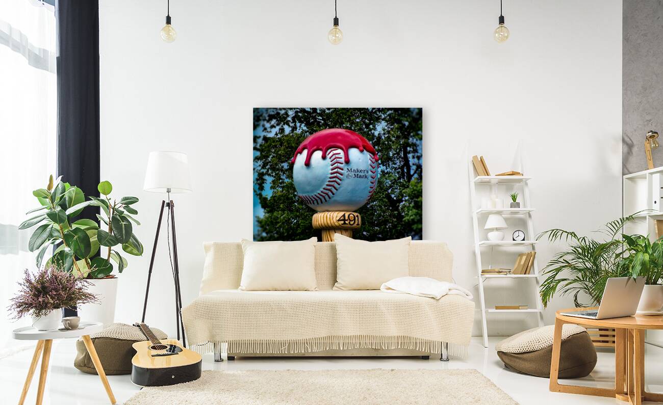 Makers Mark Baseball Bourbon Reproduction