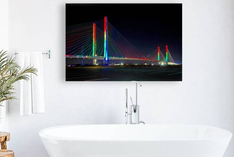 Christmas Bridge Looking Northwest by Bill Swartwout Photography