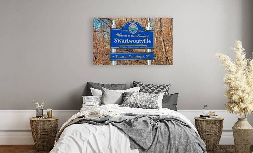 Hamlet of Swartwoutville Welcome Sign by Bill Swartwout Photography