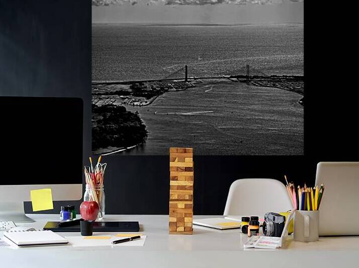 Sparkling Atlantic at Indian River Inlet Monochrome by Bill Swartwout Photography