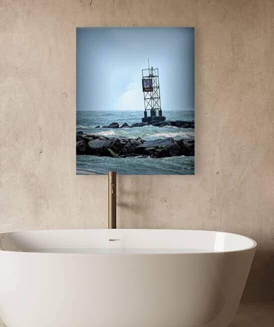 Indian River Inlet Entrance Buoy Marker by Bill Swartwout Photography